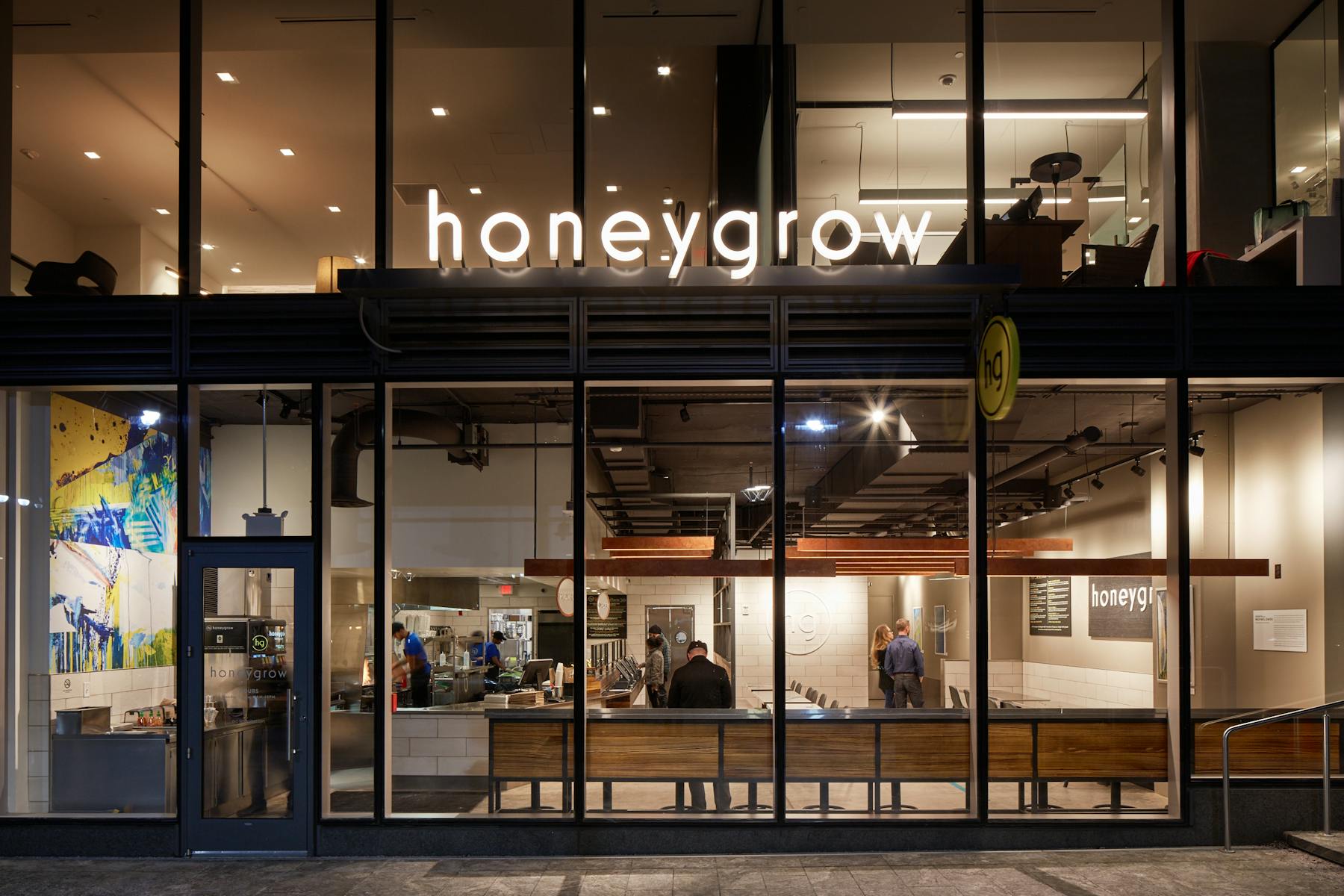 Harbor Point Hours + Location honeygrow
