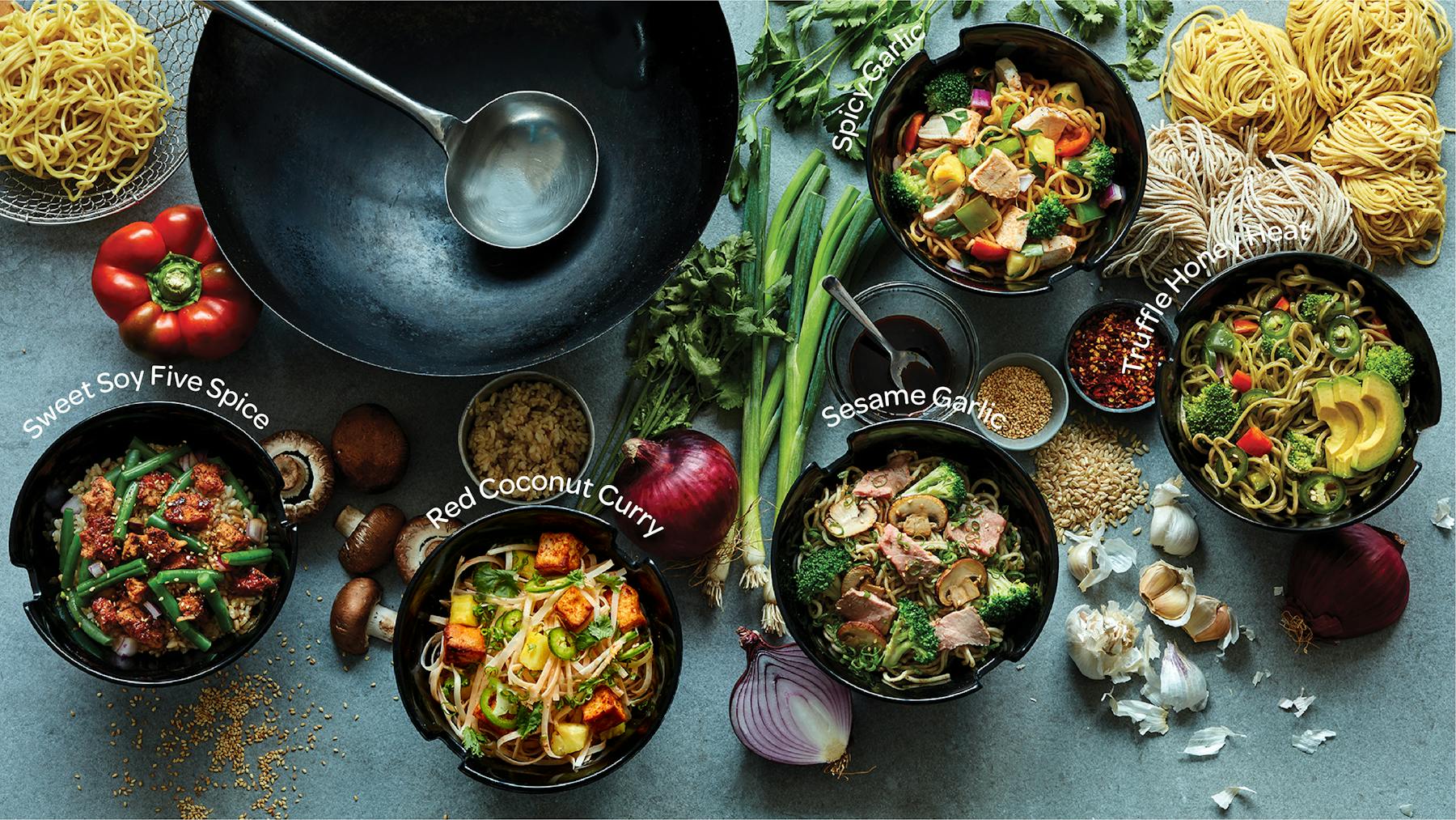 stir-fry dishes