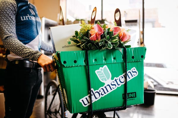 a green basket