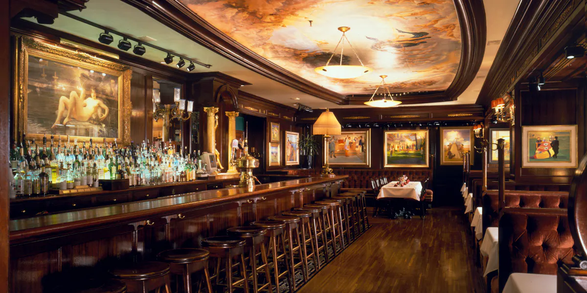Best American restaurants in DC: Old Ebbitt Grill in Washington, DC - iconic historic saloon with Victorian decor, oyster bar, and classic tavern fare.