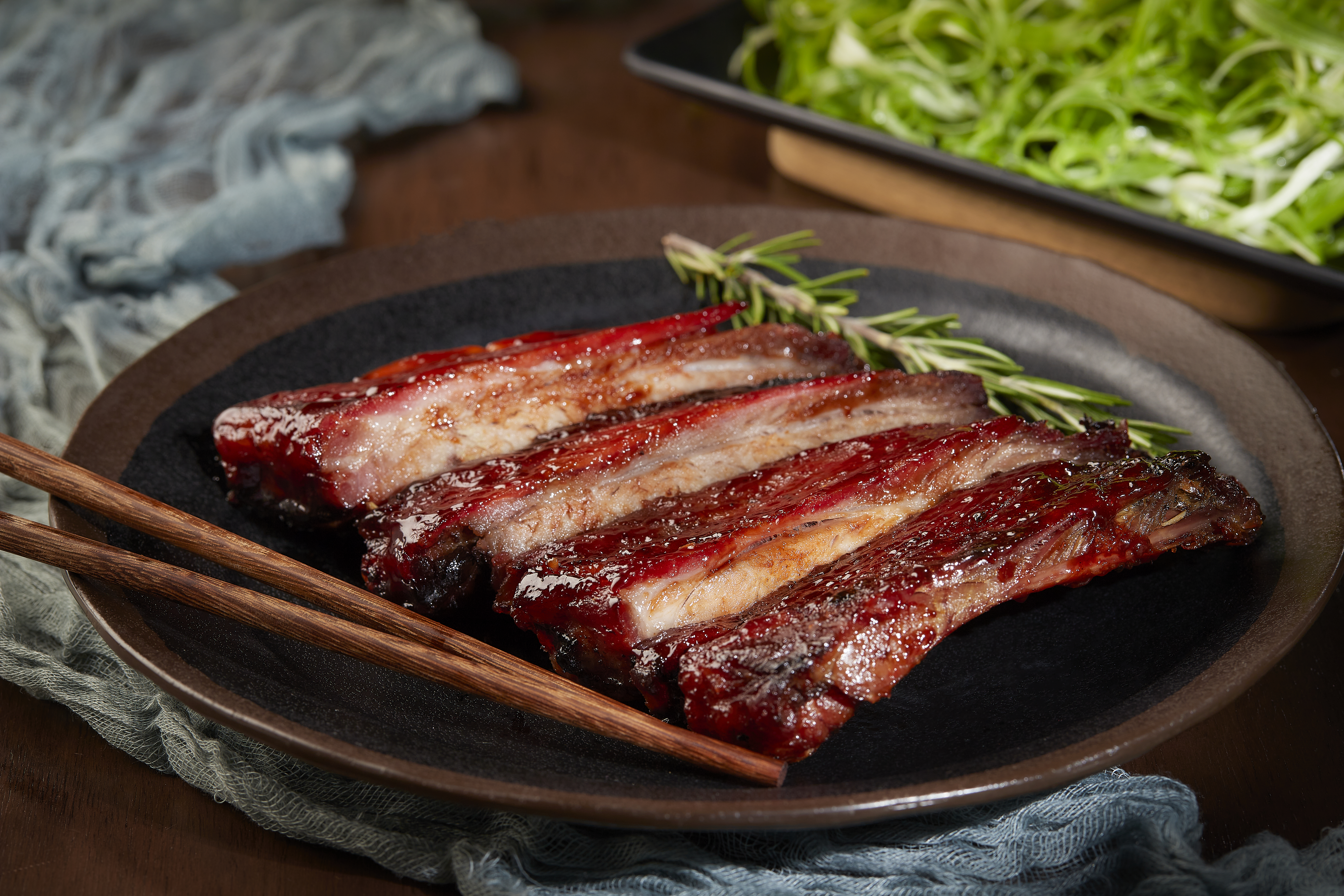 a bowl of food sitting on a table