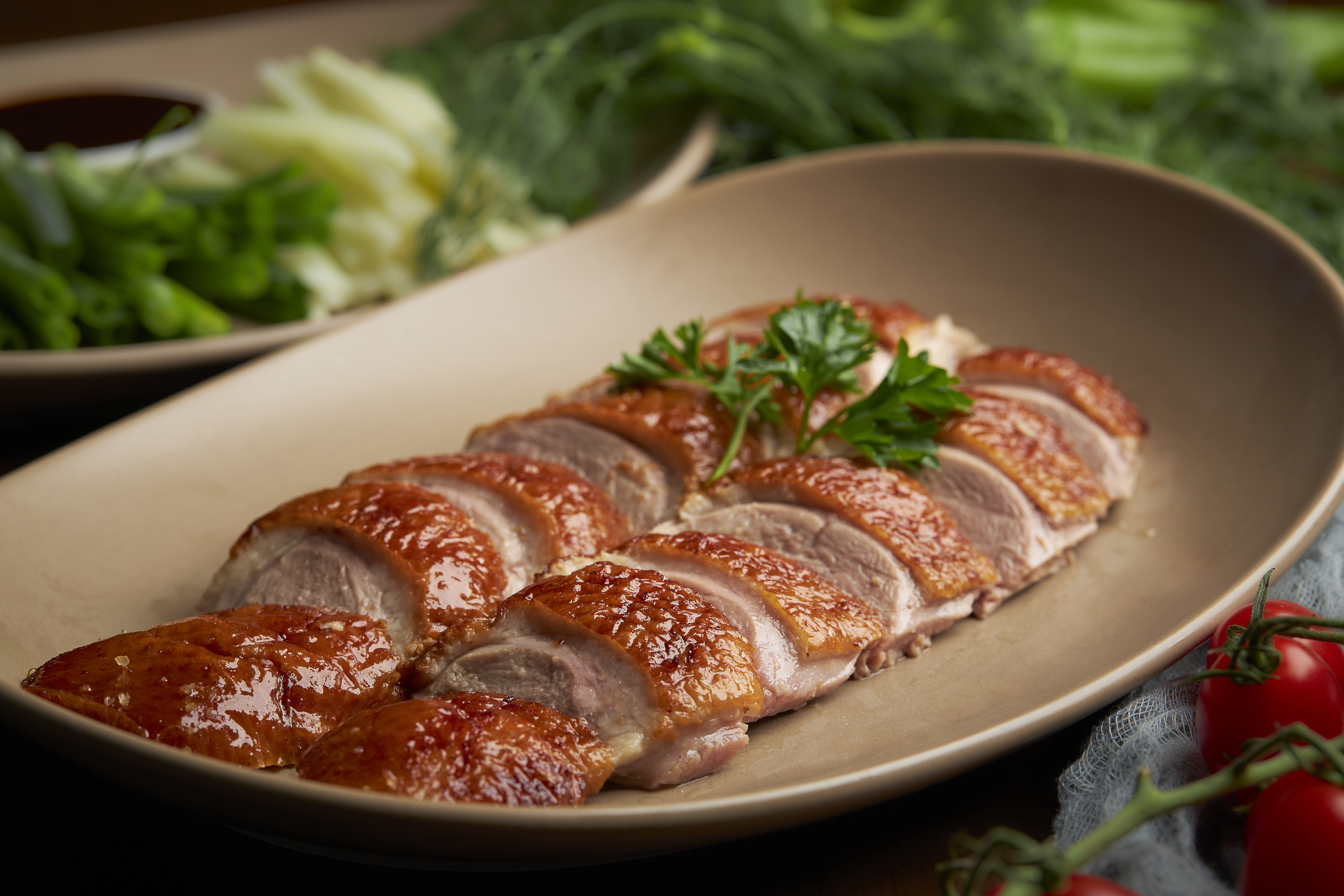 a bowl of food on a plate