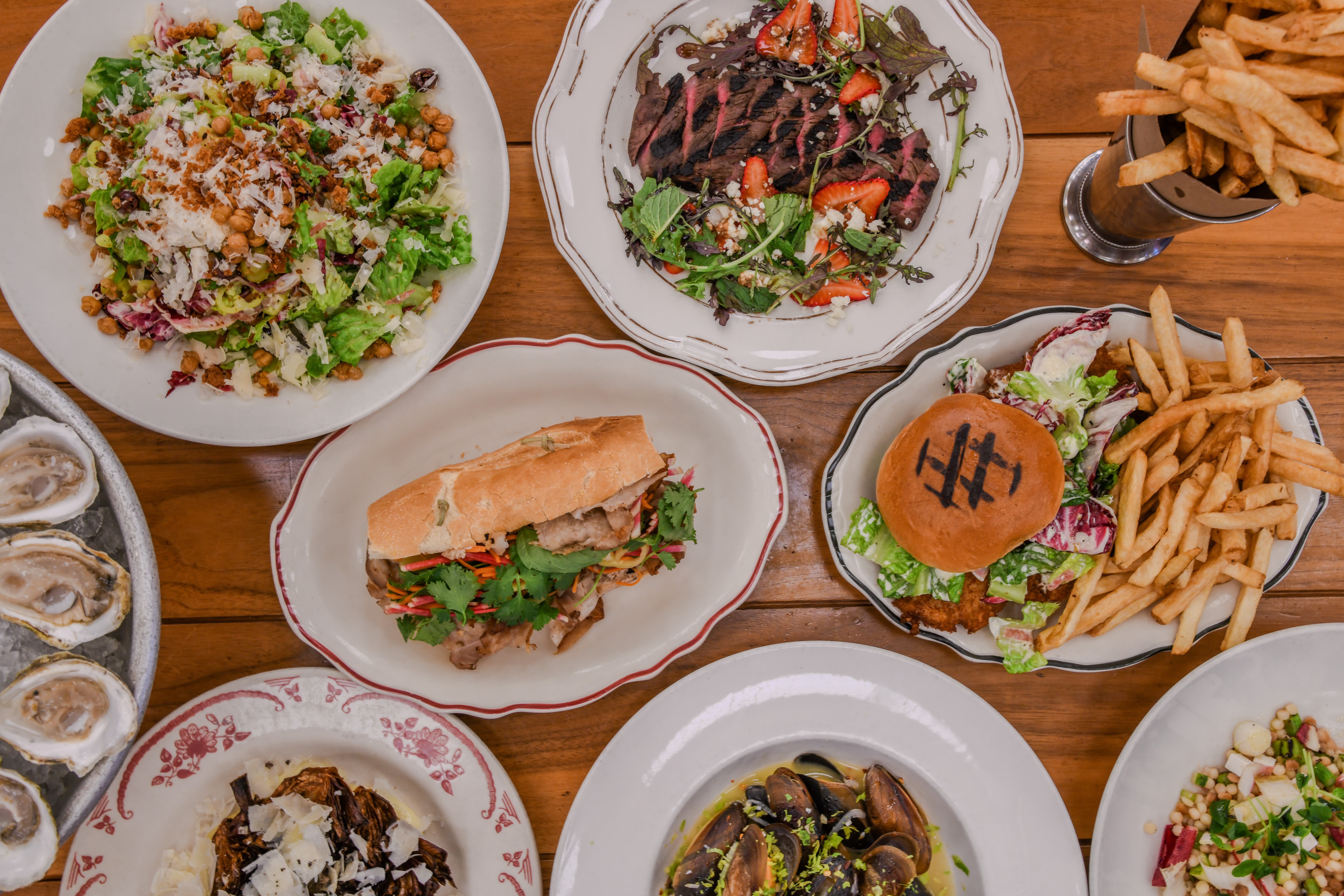 a plate of food