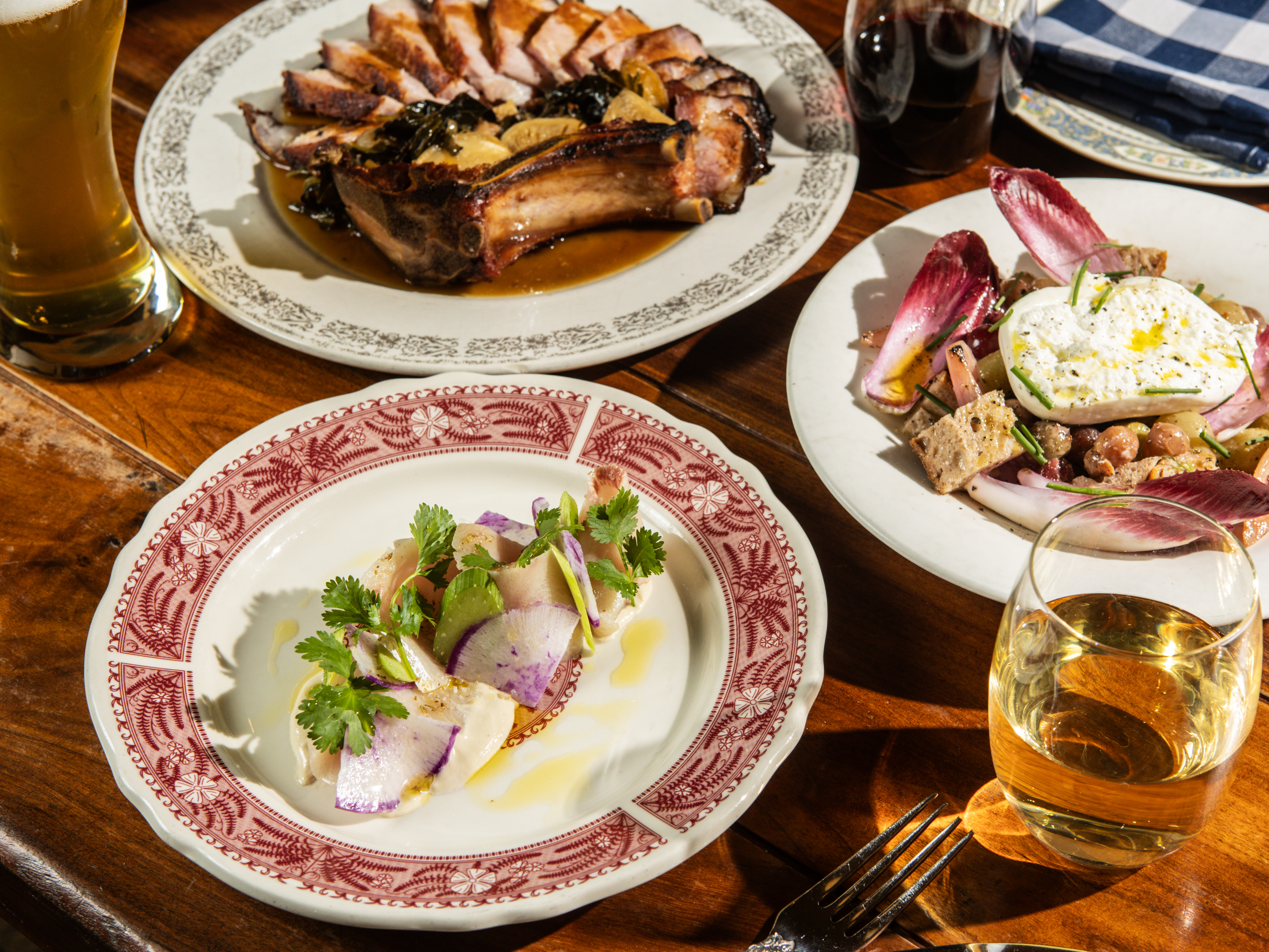 a plate of food