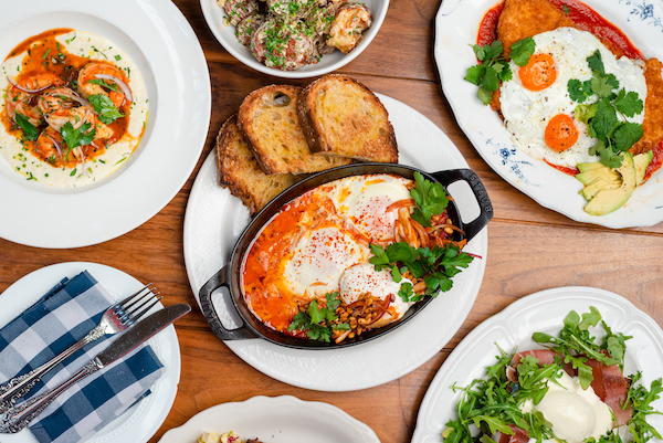 a plate of food