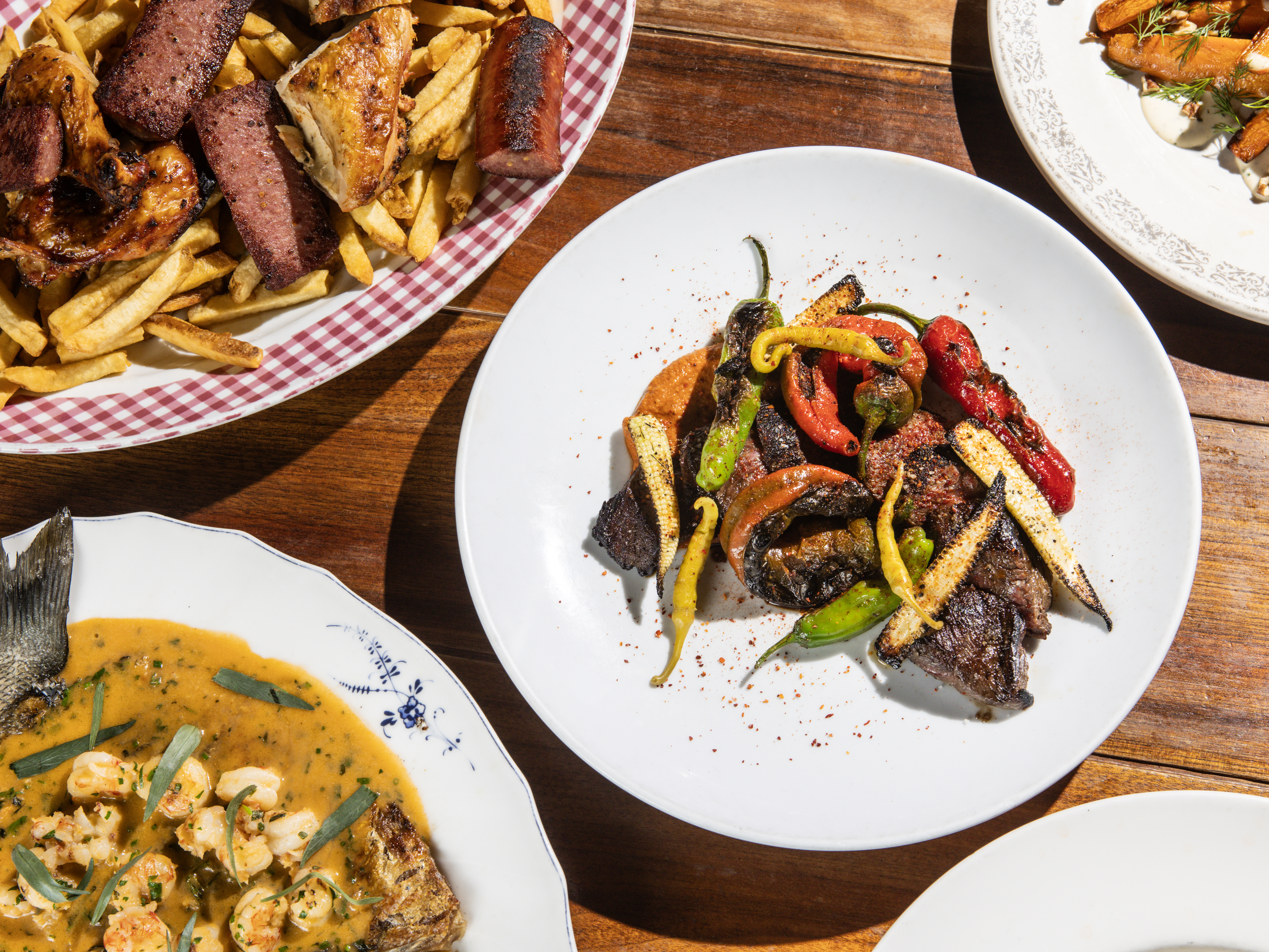 a plate of food