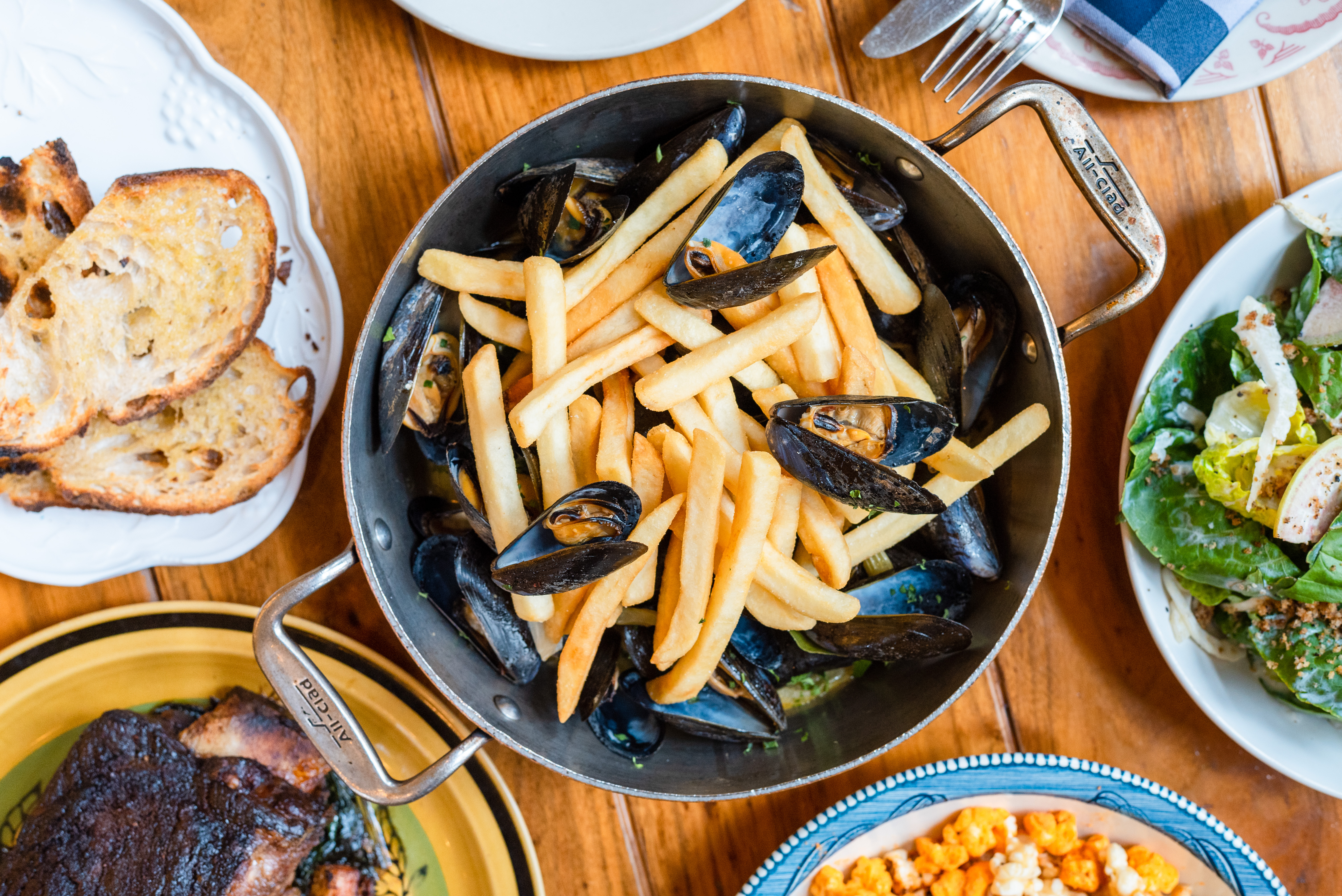 a plate of food