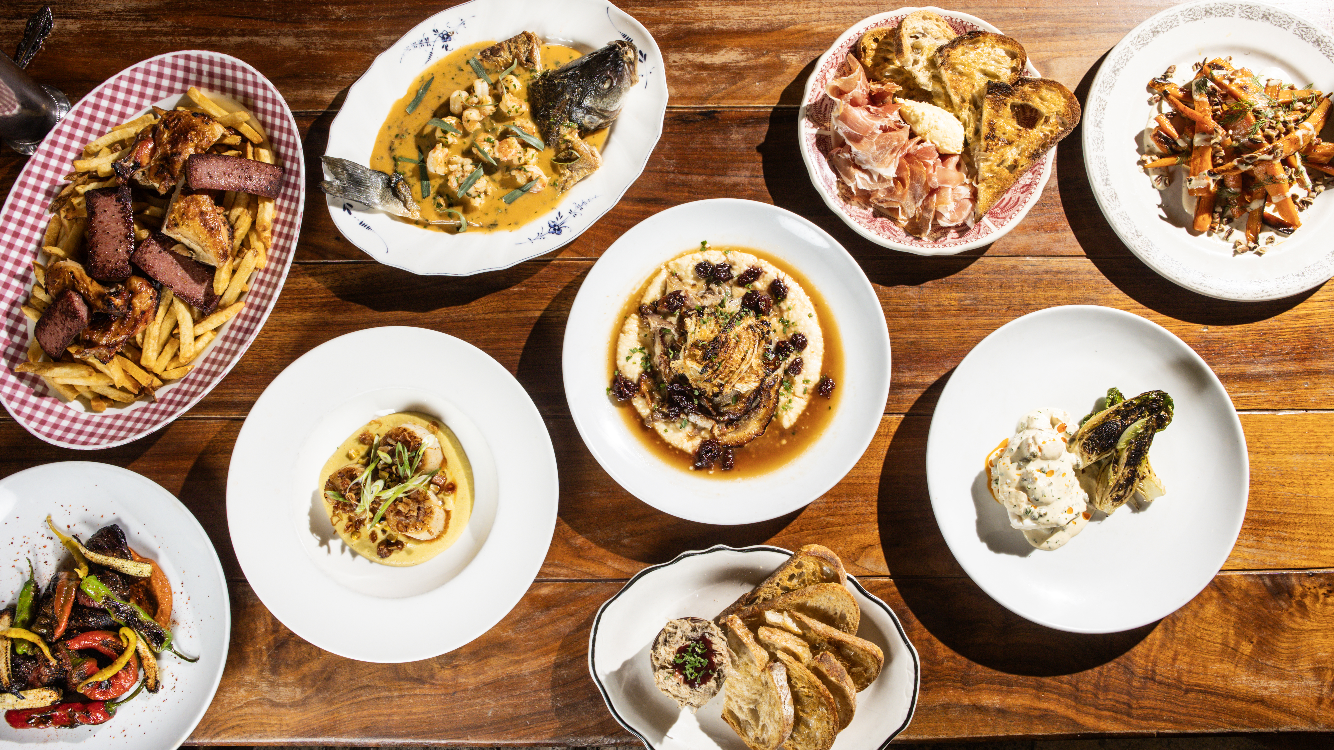a plate of food