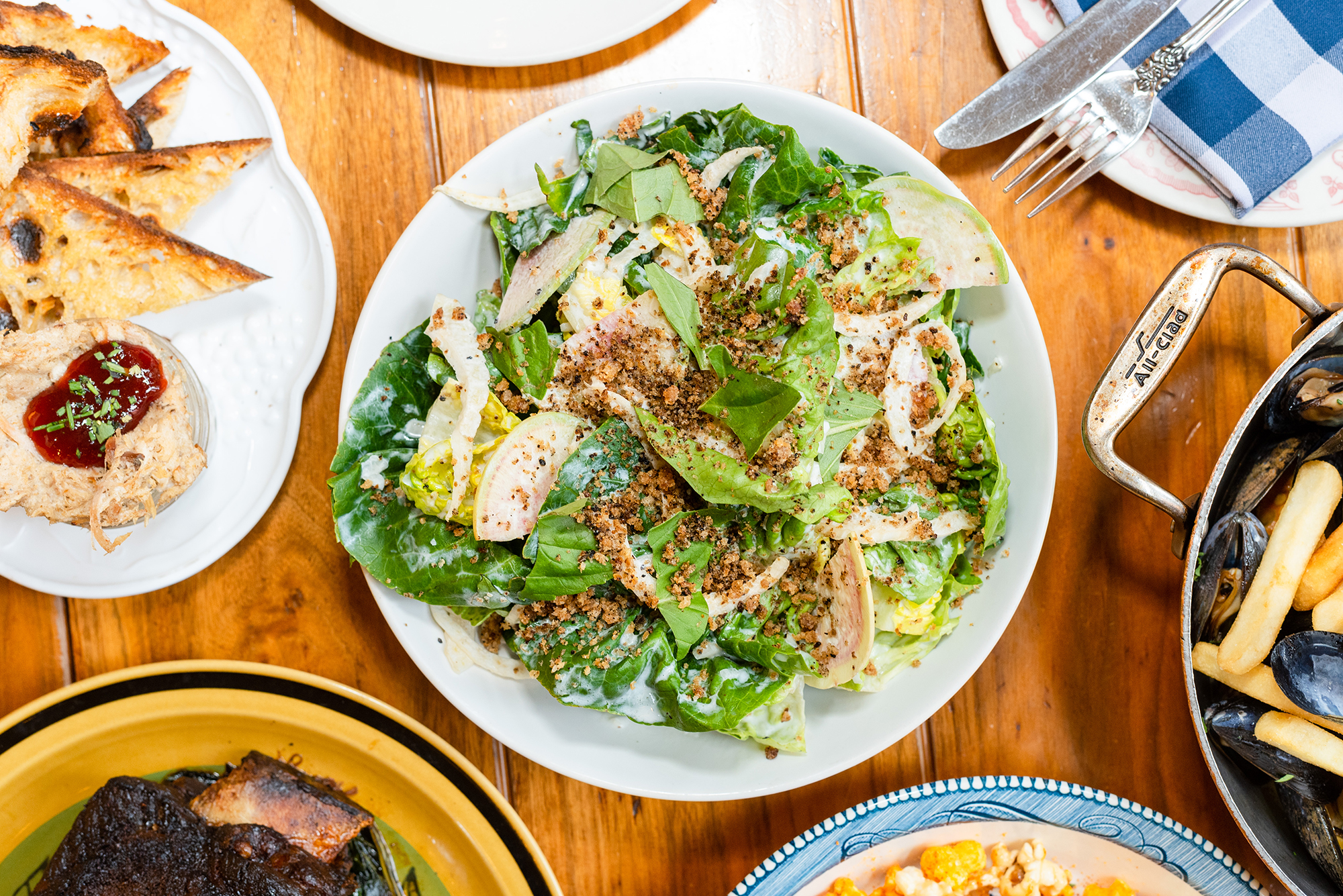 a plate of food