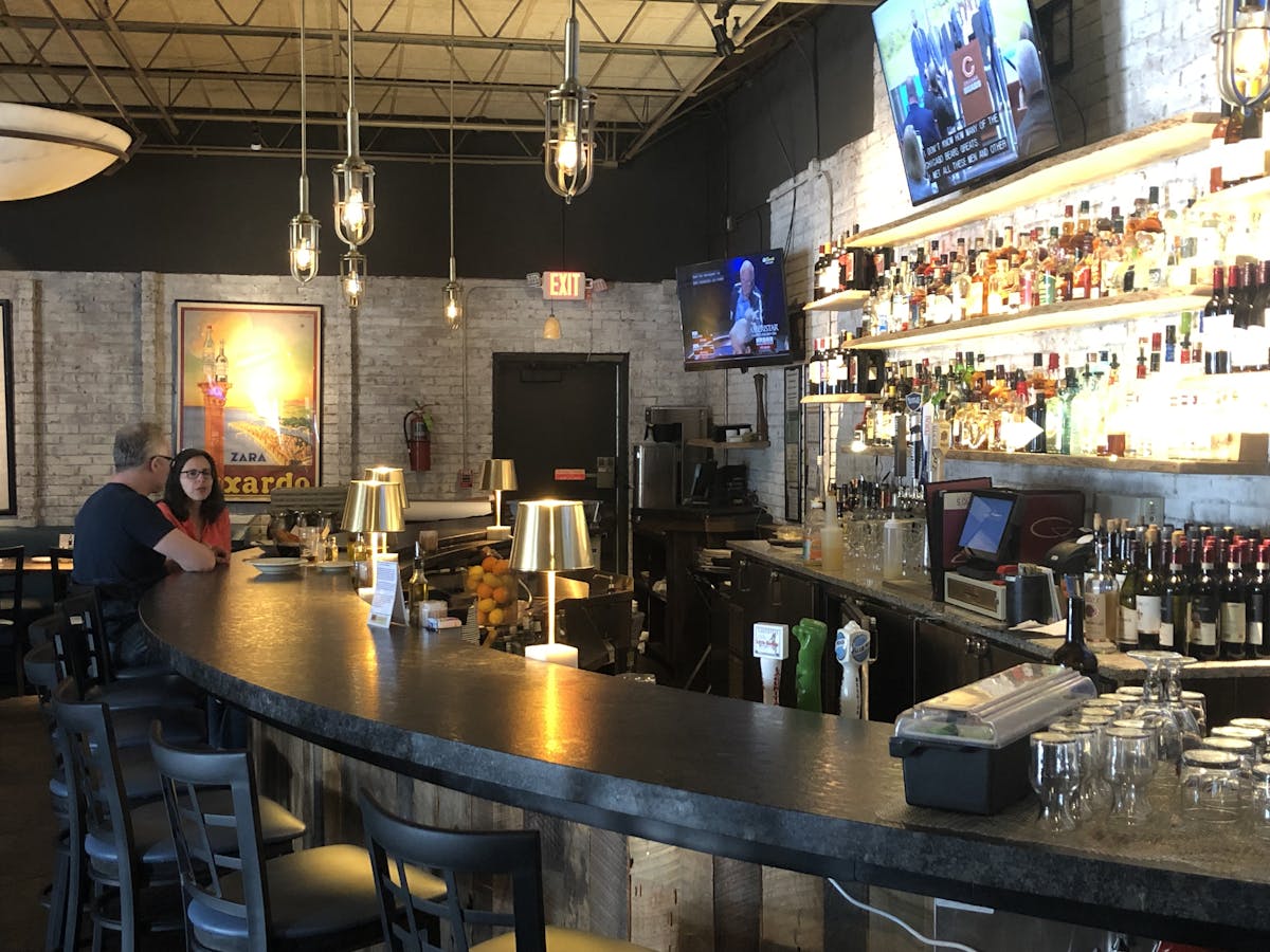 a bar stand