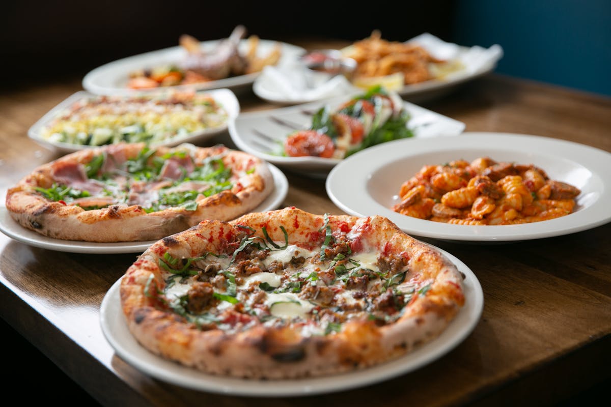 plates of food