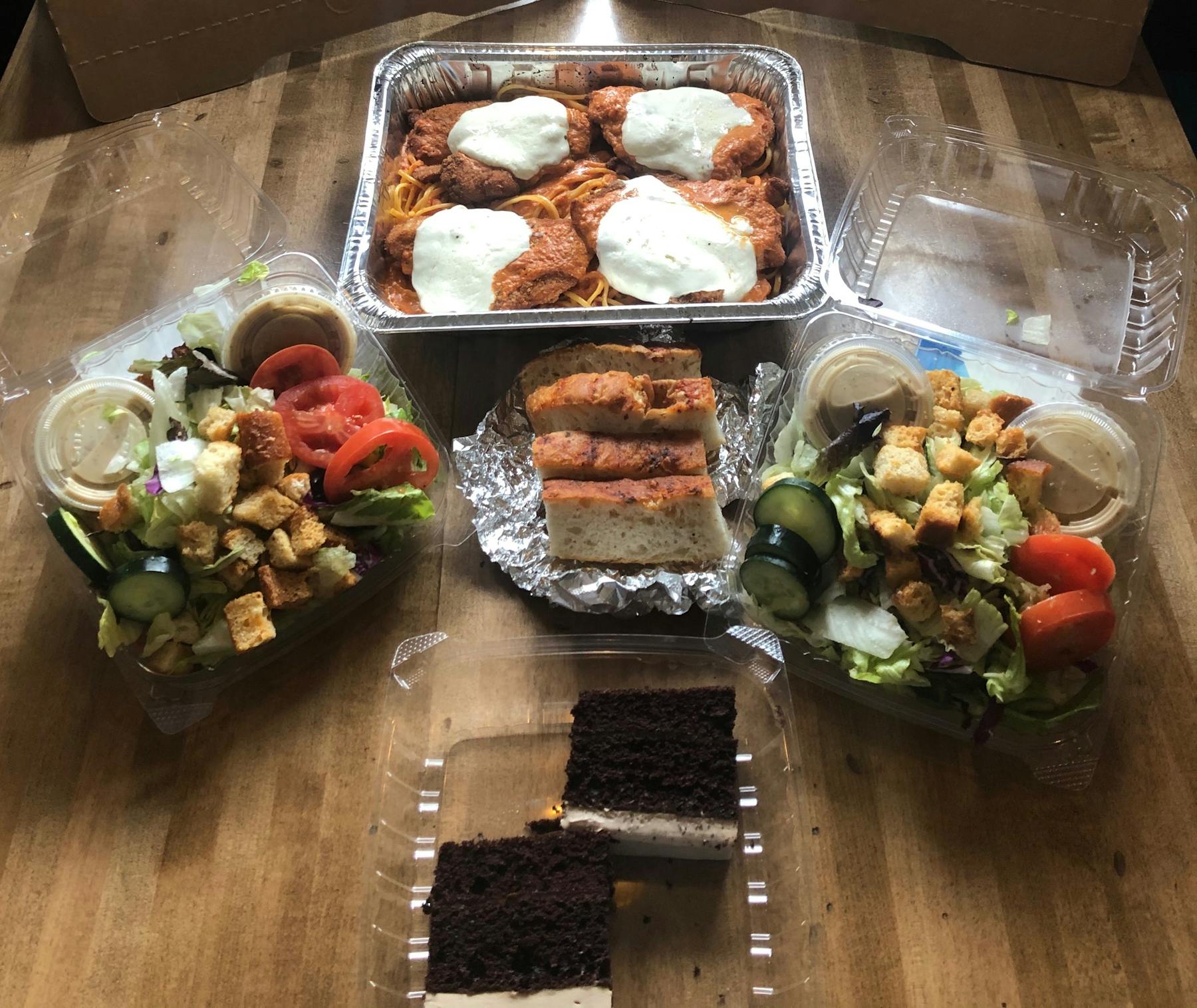 Vodka Chicken Parmesan Family Pack for 4