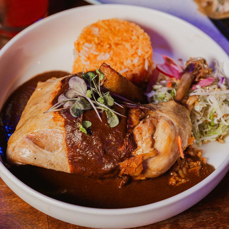 a plate of food with stew