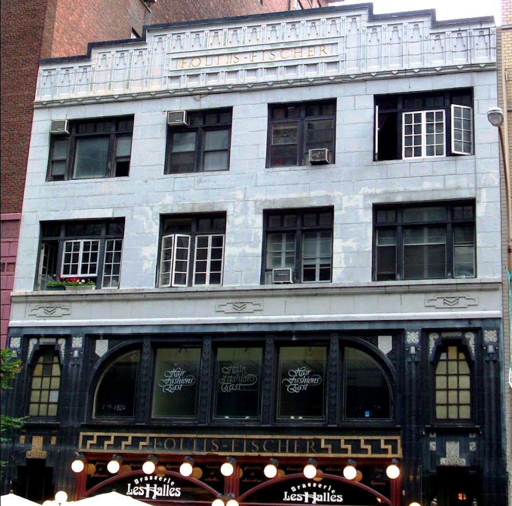 a store inside of a building