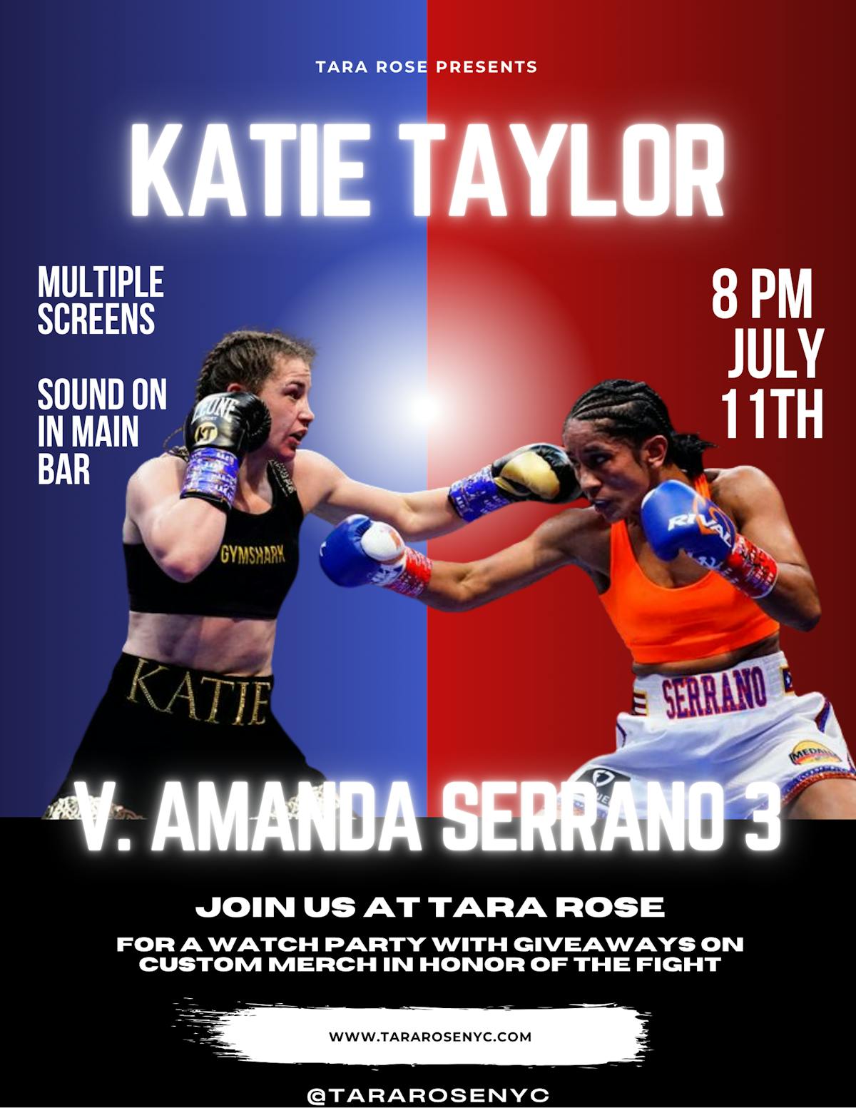 Katie Taylor Fight Tara Rose