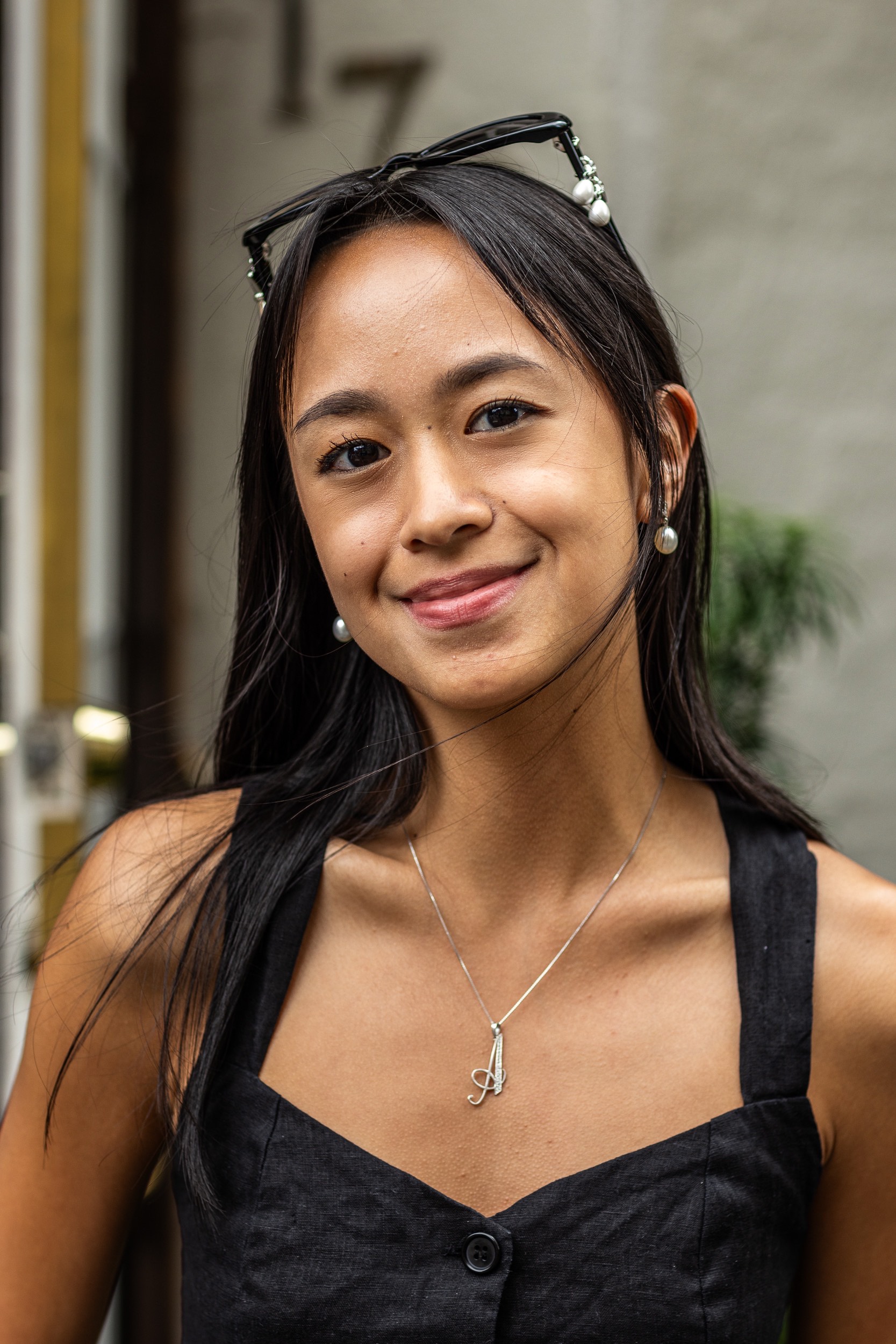 Jocelyn Pearl smiling for the camera