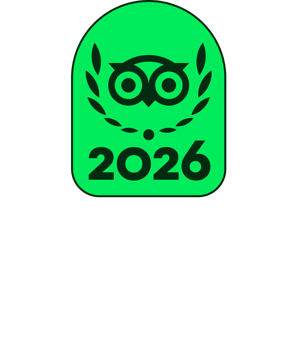a green and black logo