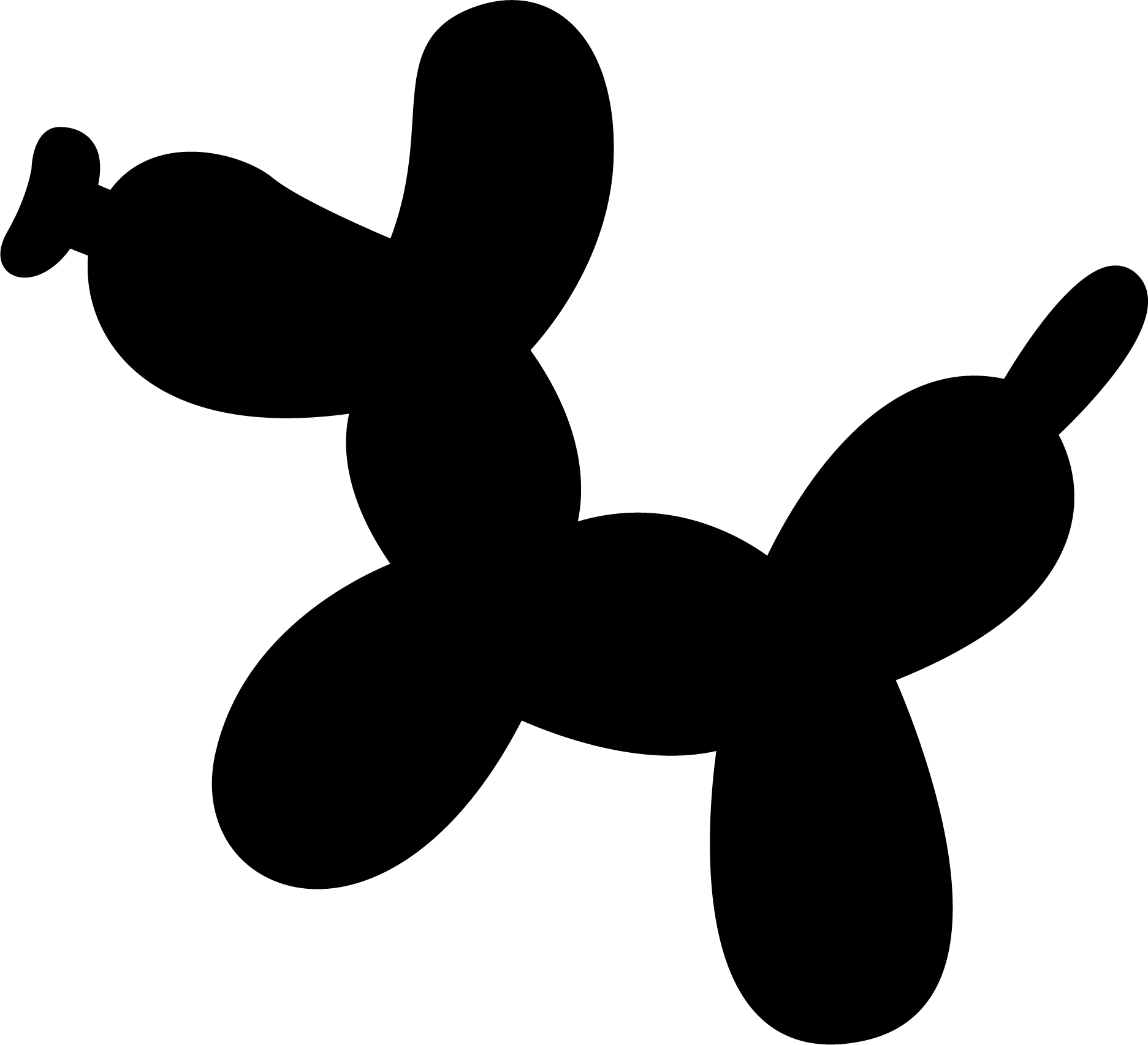 a black background with a black square
