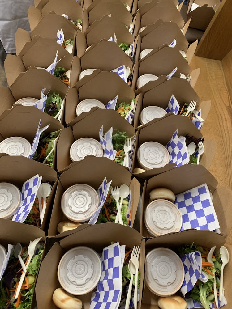 a close up of many different vegetables on display