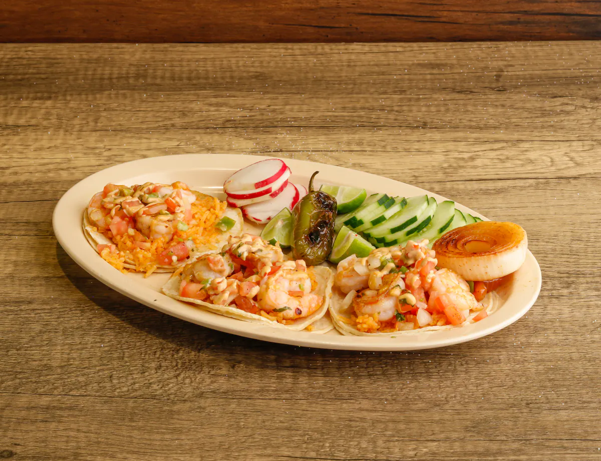 a plate of food on a table
