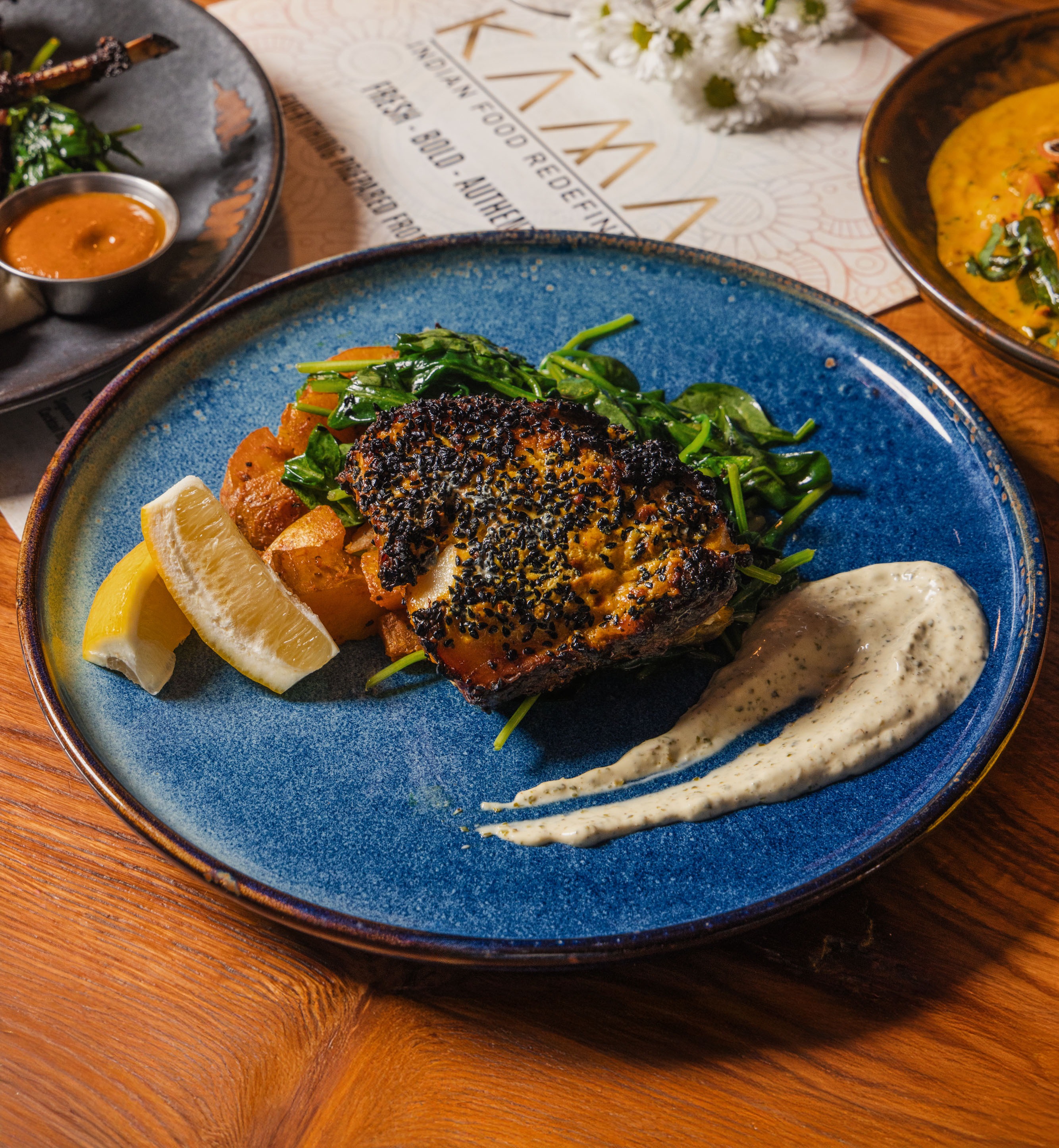 food in a plate