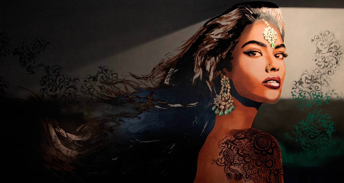 illustration of a woman