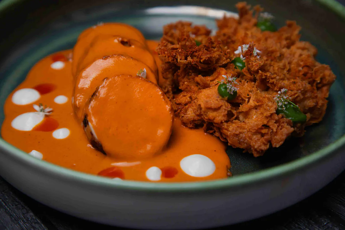 close up of food
