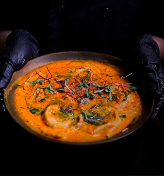 food in a plate
