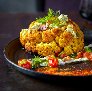 food in a plate