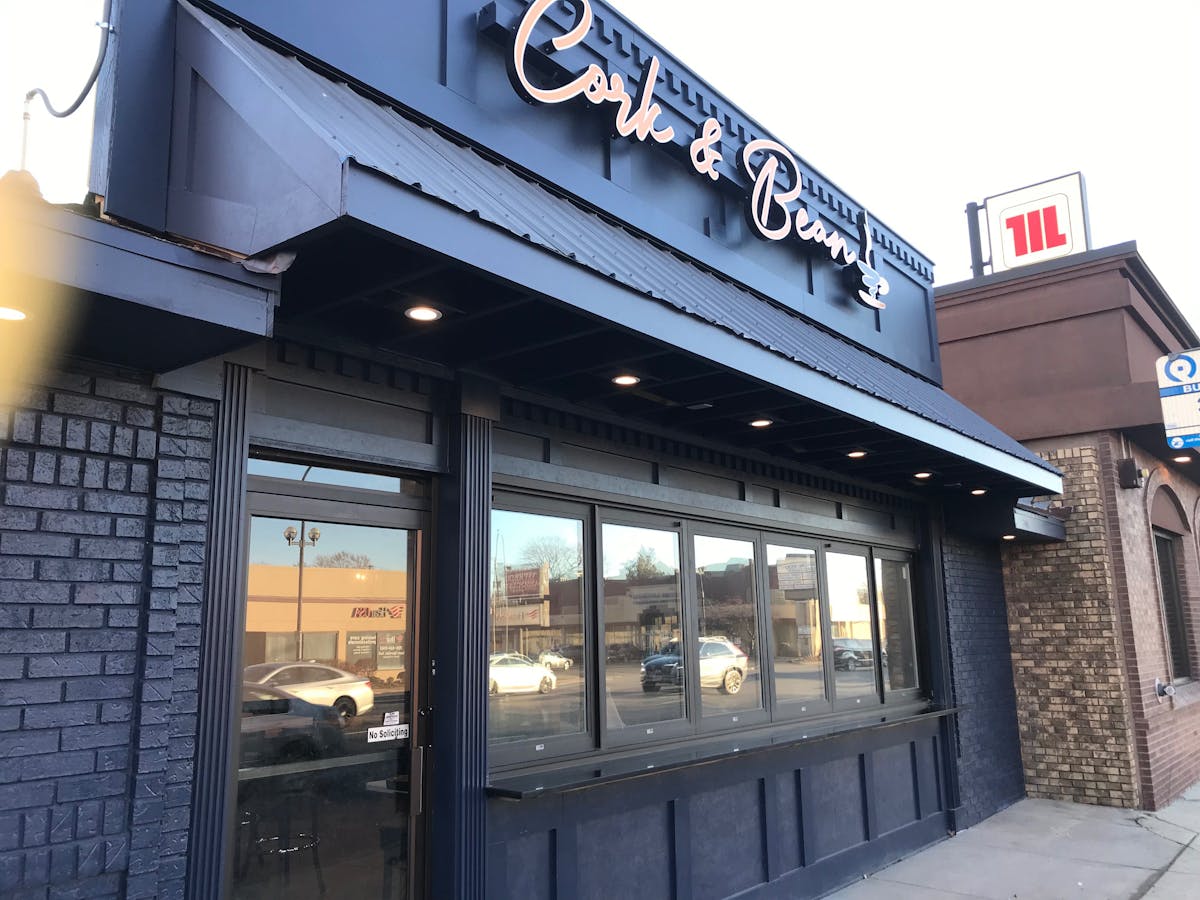 exterior of the restaurant