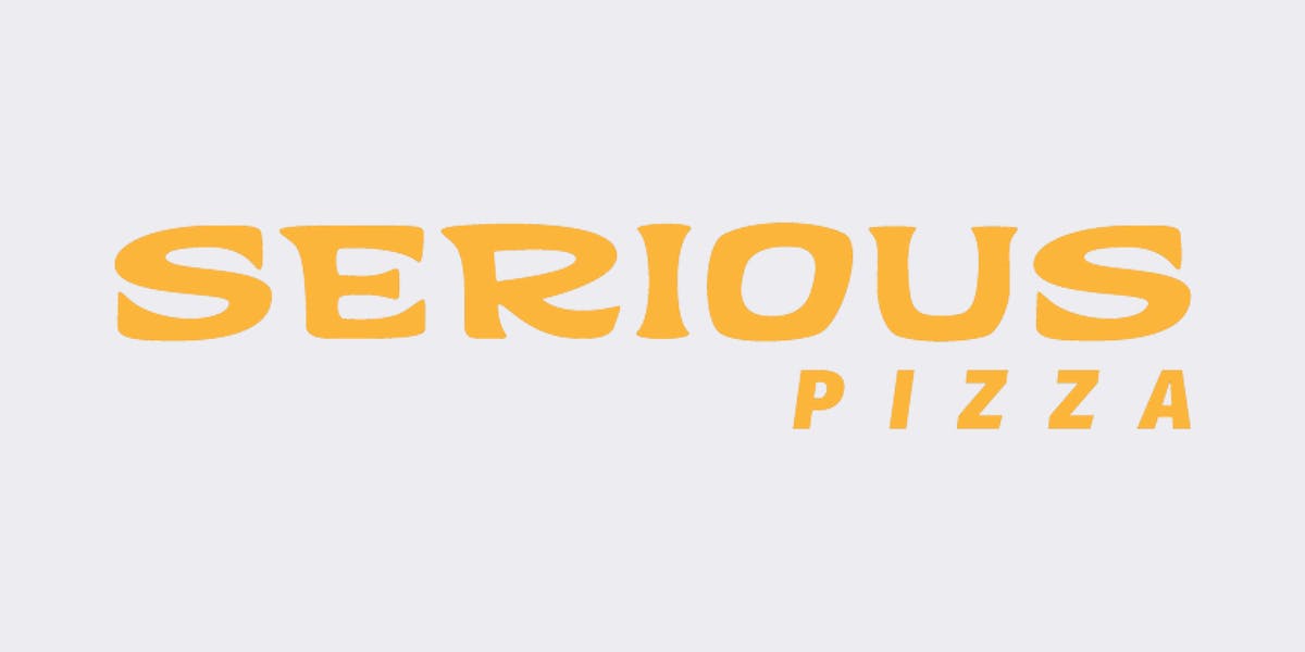 Serious Pizza restaurant logo - View nutrition facts, calories, and macros for menu items at 2728 W 7th St, Fort Worth, TX 76107