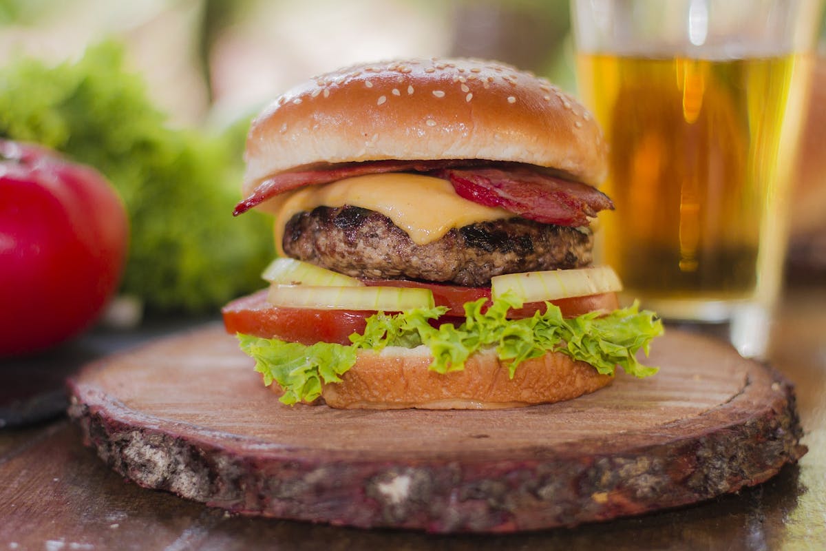 a close up of a sandwich sitting on top of a table