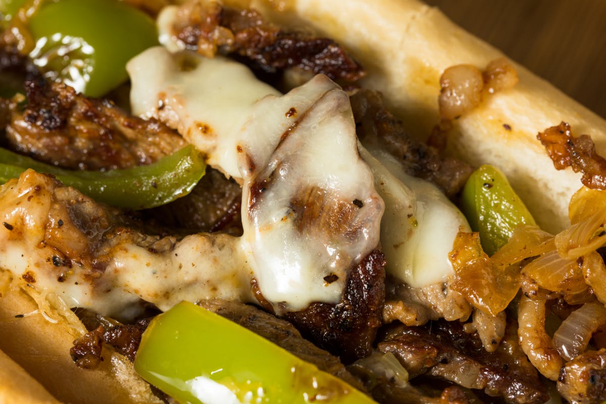 a philly cheesesteak