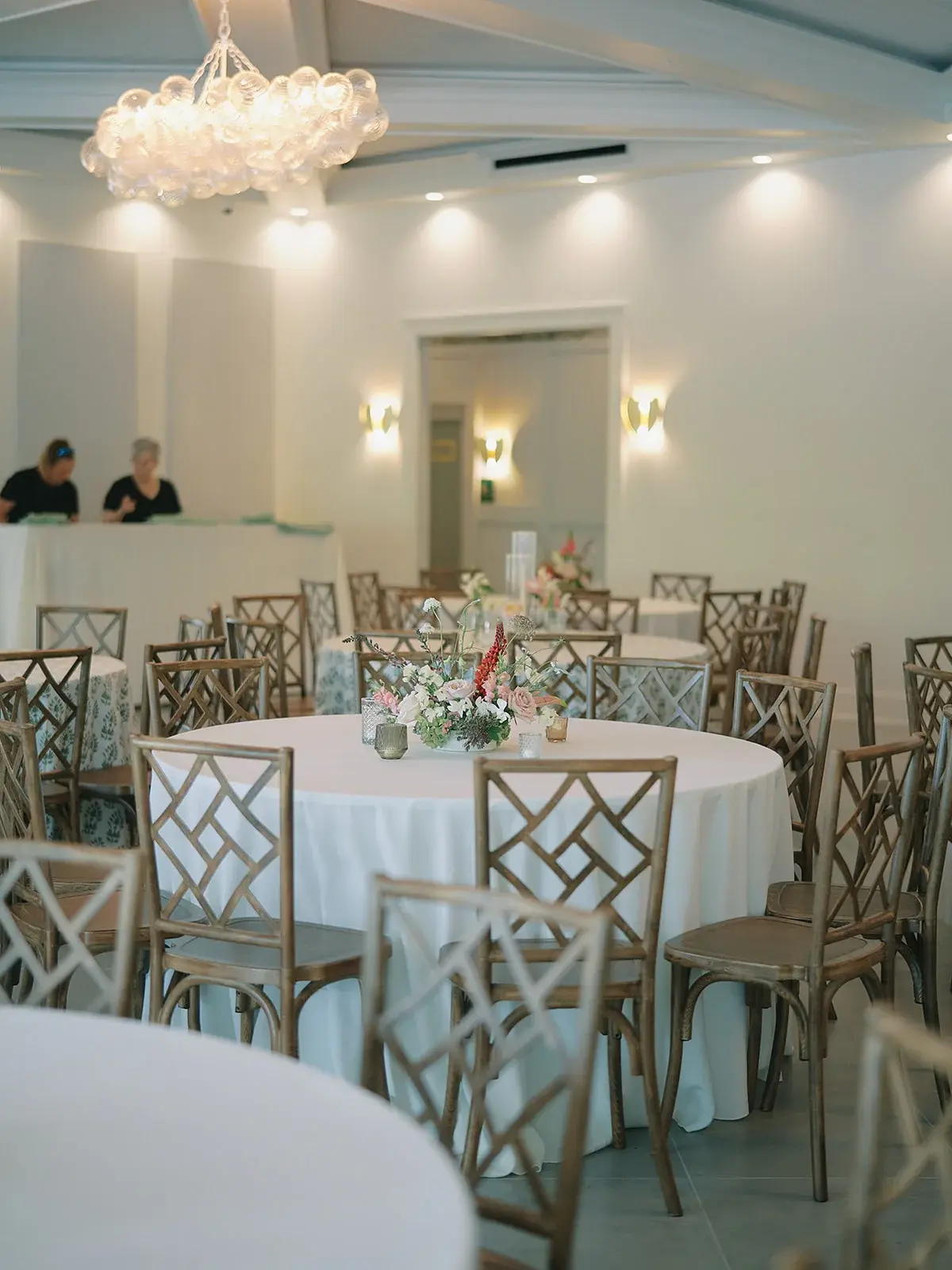 The Waverly Rehearsal Dinner Setting in Charleston