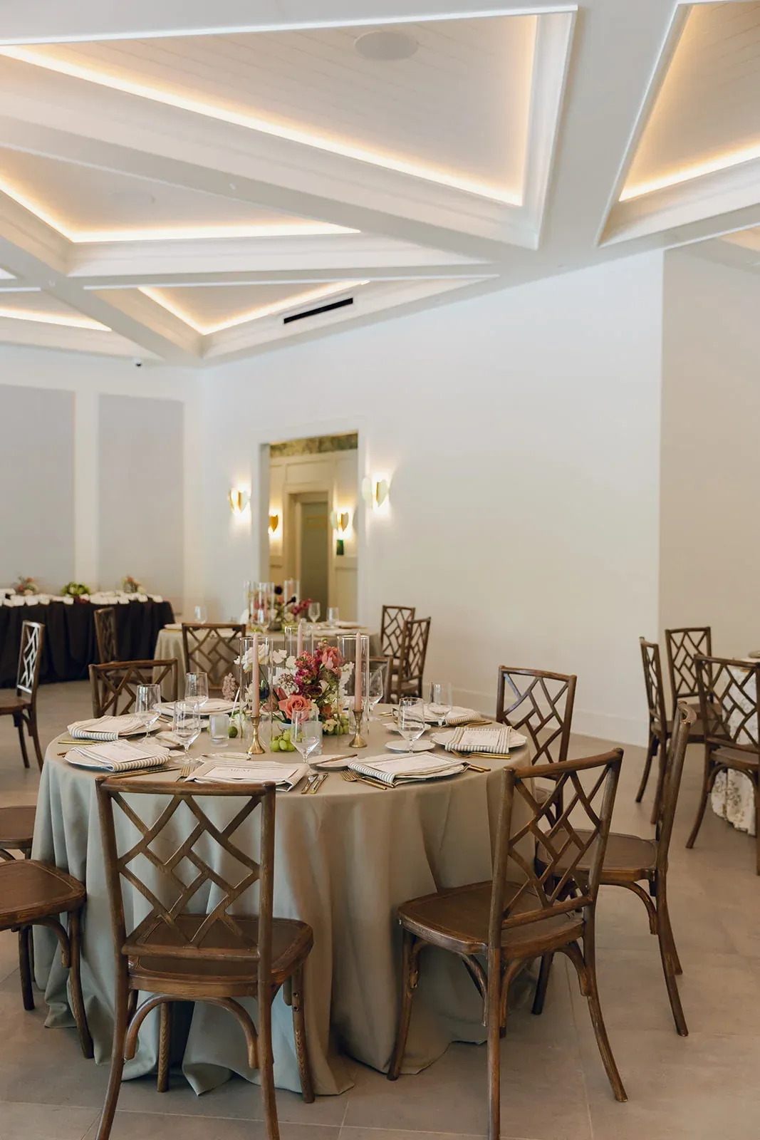 Intimate Wedding Setting at The Waverly