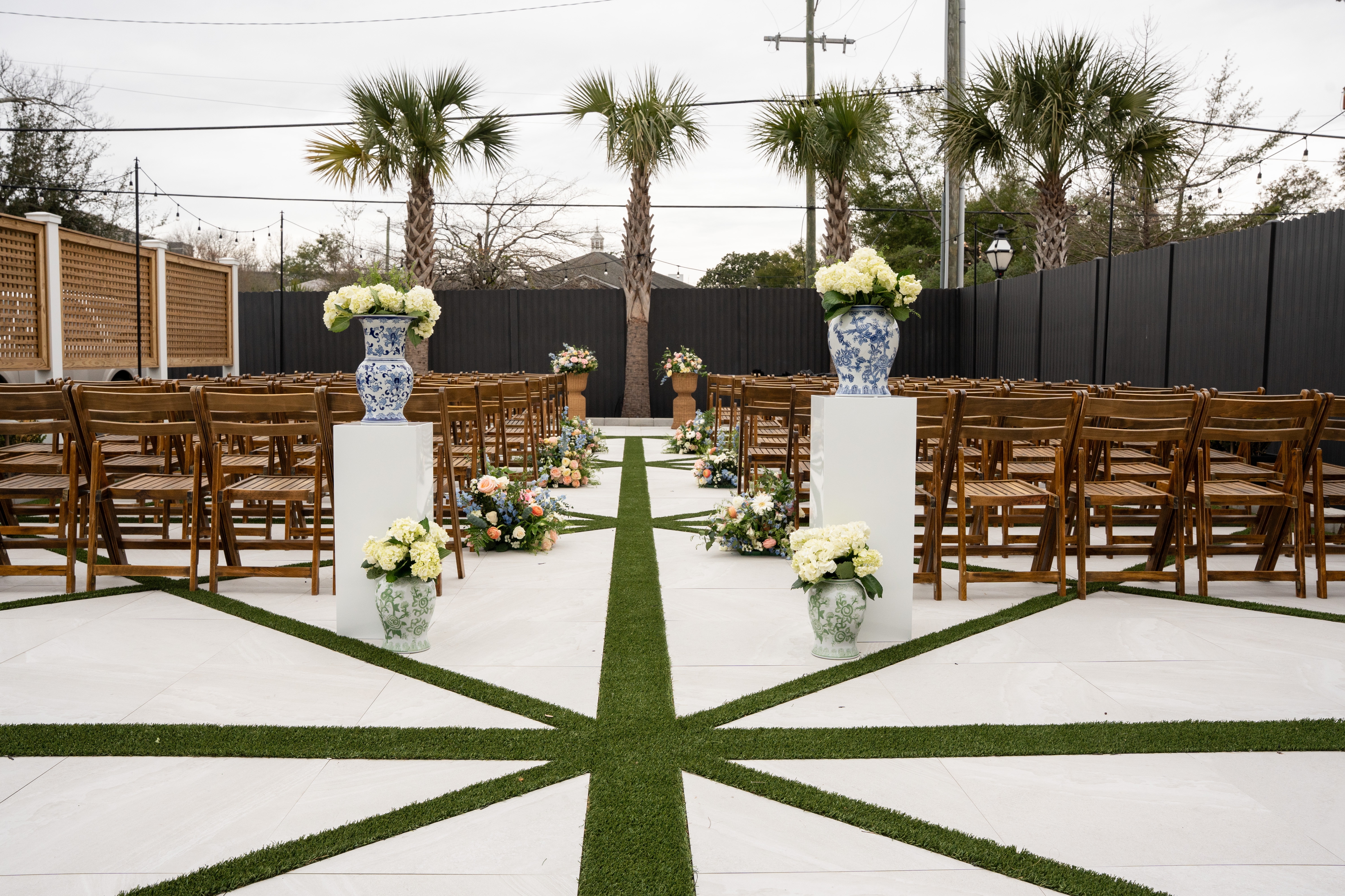 outdoor wedding ceremoy space