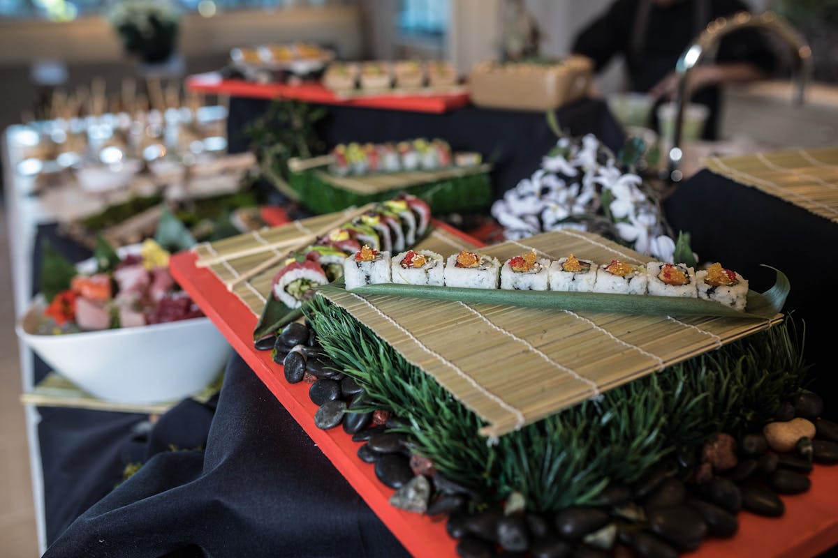 a table with a birthday cake