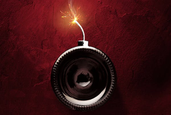 a close up of a light