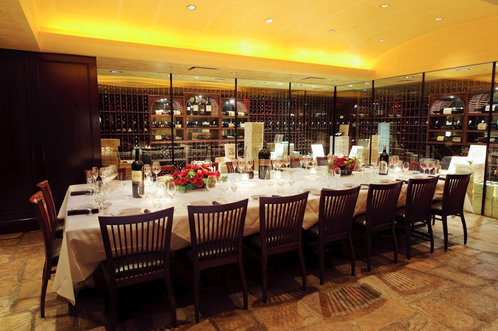 a dining room table