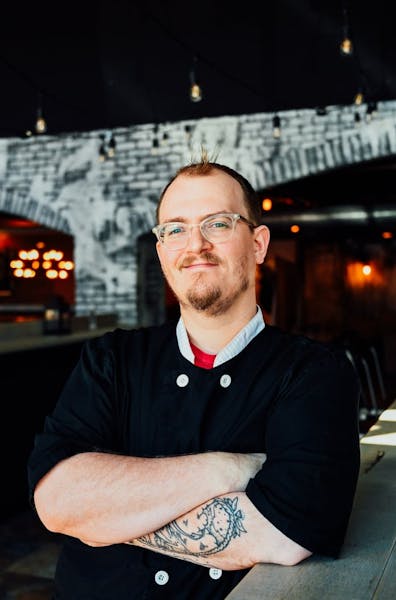a man wearing glasses