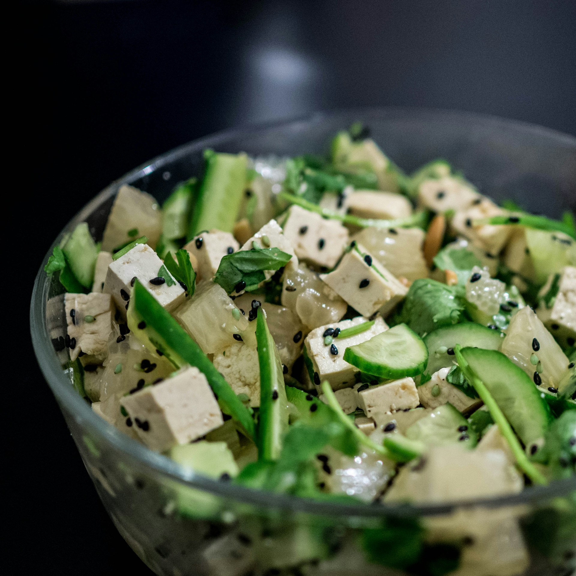 a close up of a bowl of food with broccoli