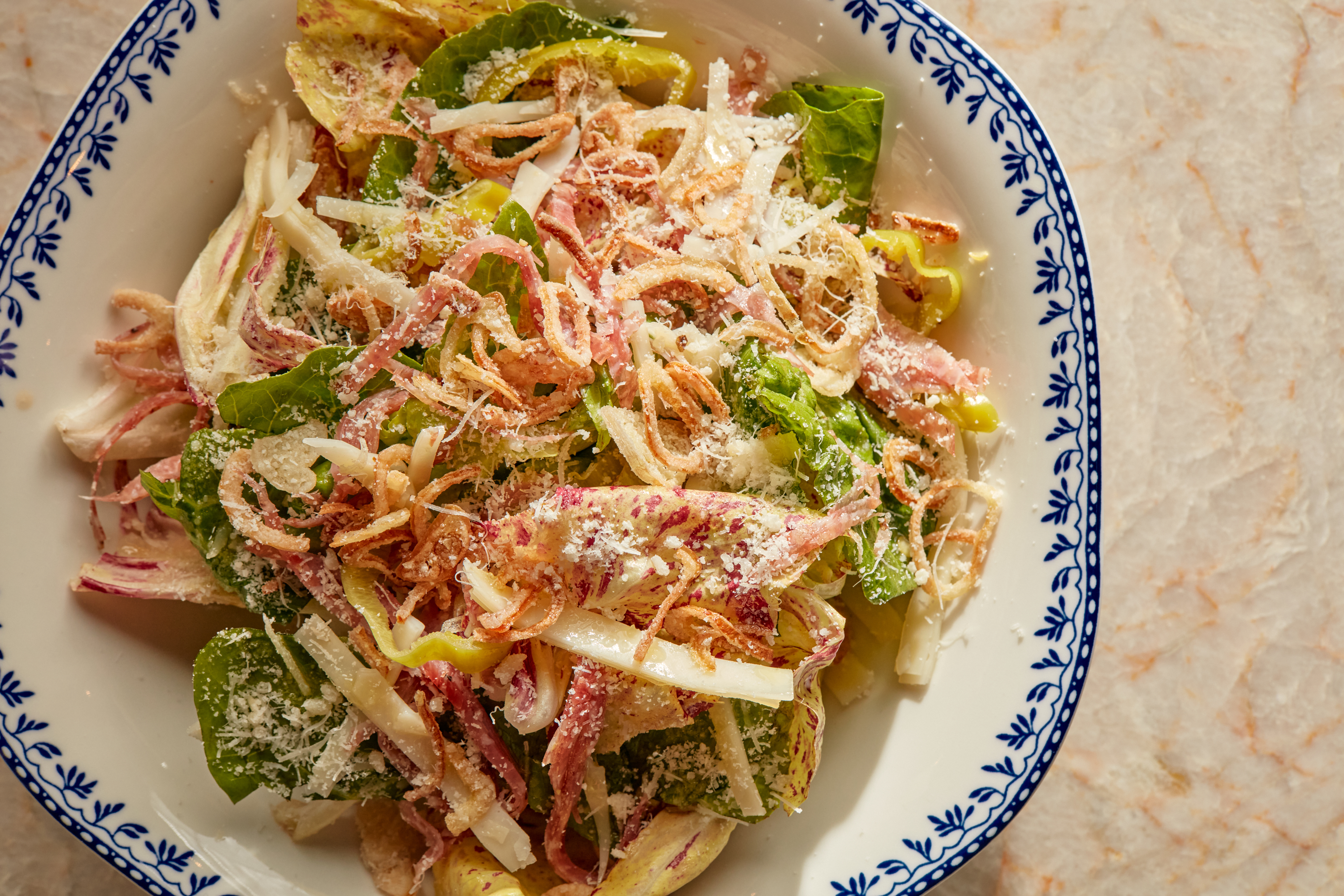 a plate of food with broccoli