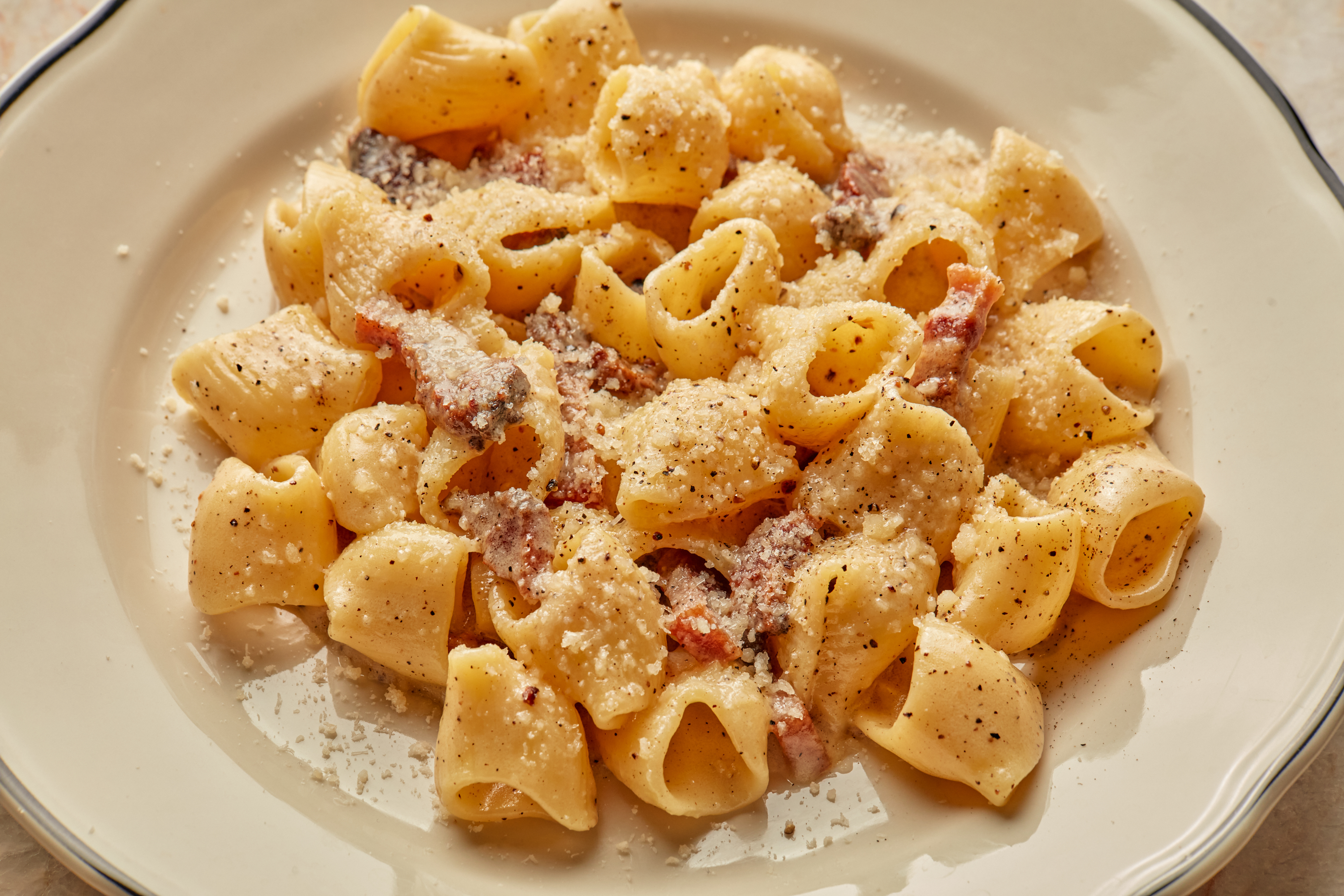 a close up of a plate of food