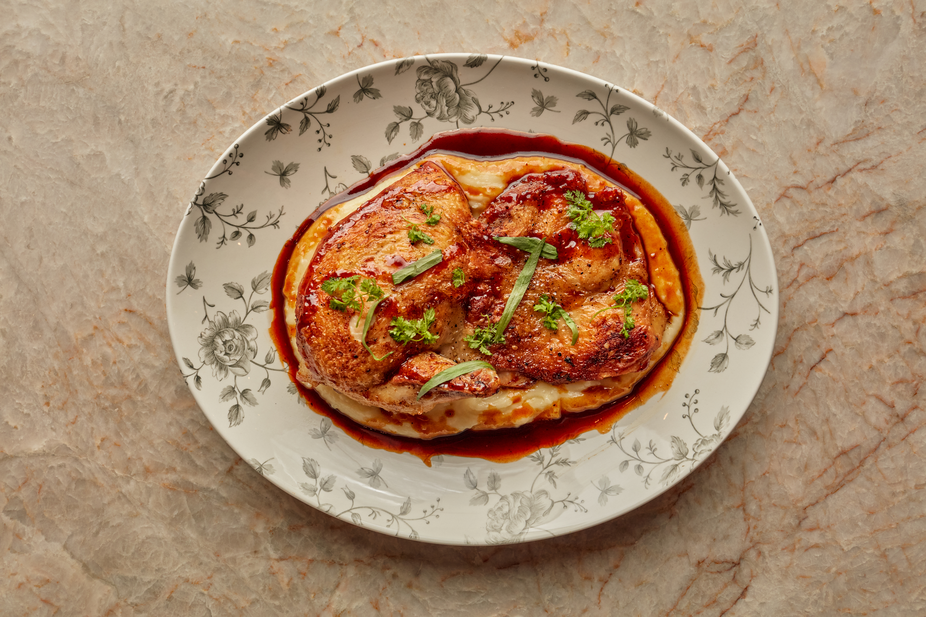 a slice of pizza on a plate