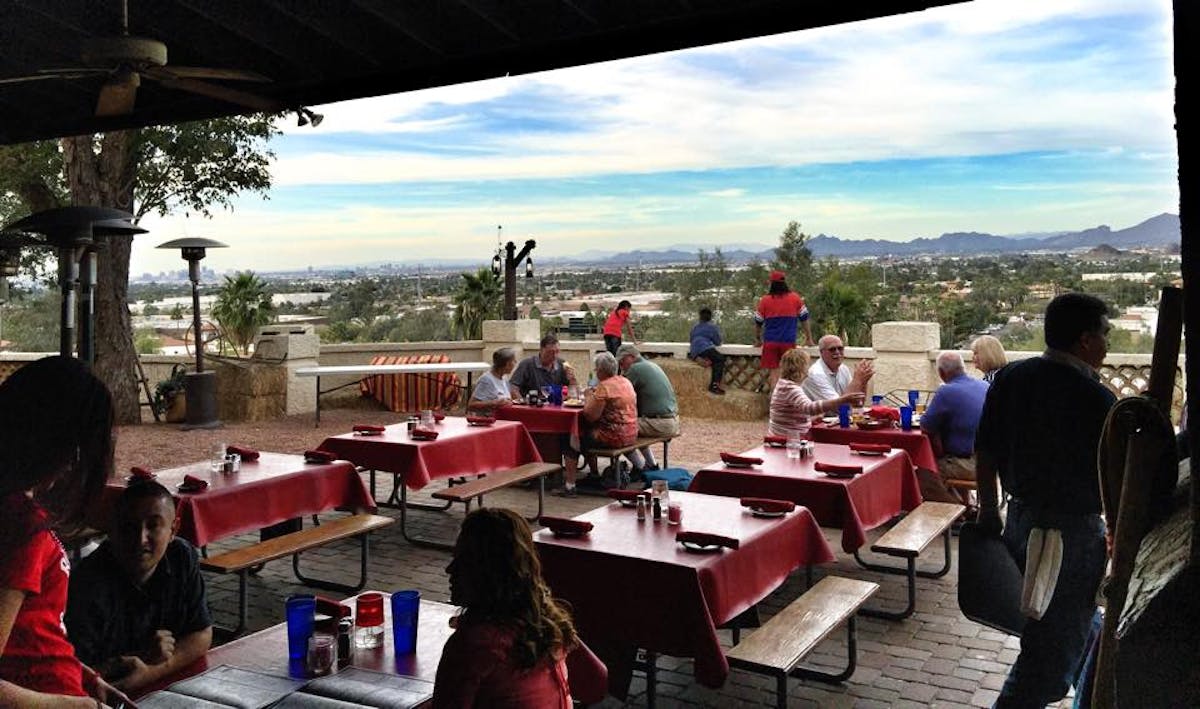 people dining