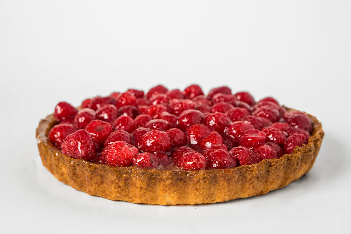 a piece of cake on a plate