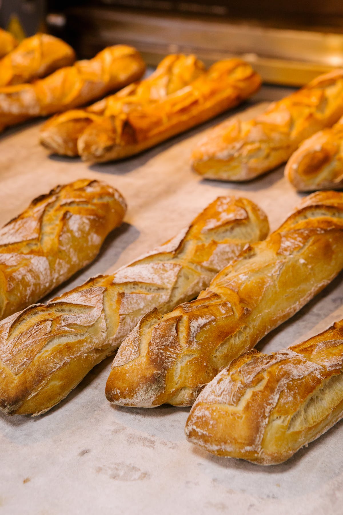 a close up of food