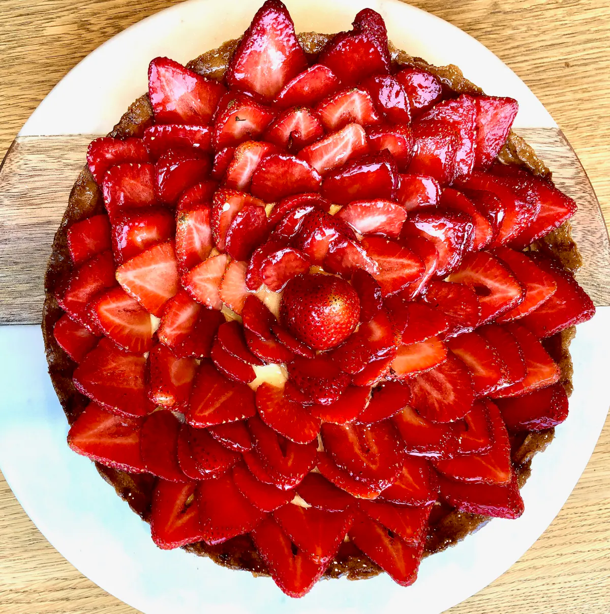 food on a plate