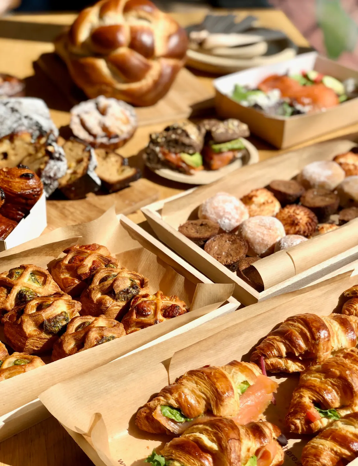 a box filled with different types of food