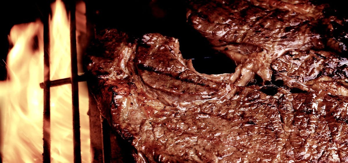 a close up of a filet
